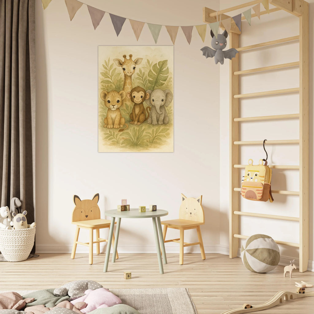 Jungle Friends Poster - Calda Design Studio