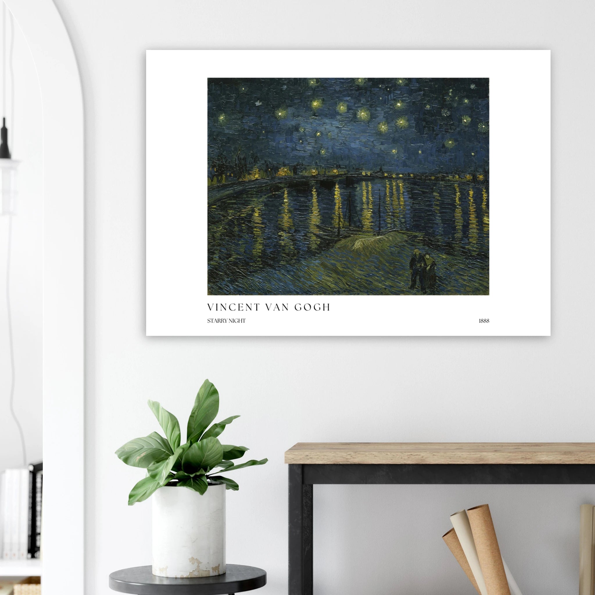 Starry Night Poster - Calda Design Studio
