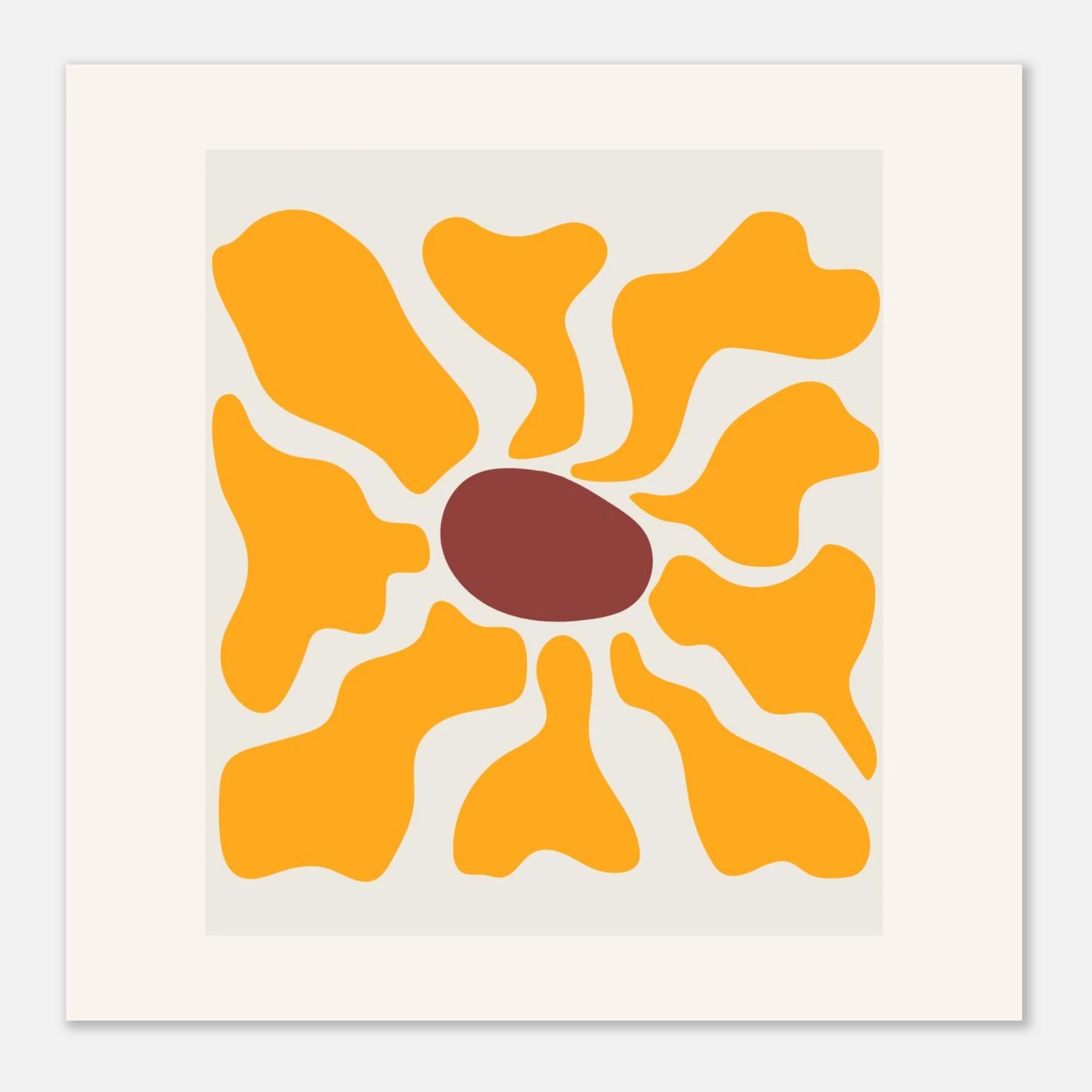 Sunflower Poster - Calda Design Studio