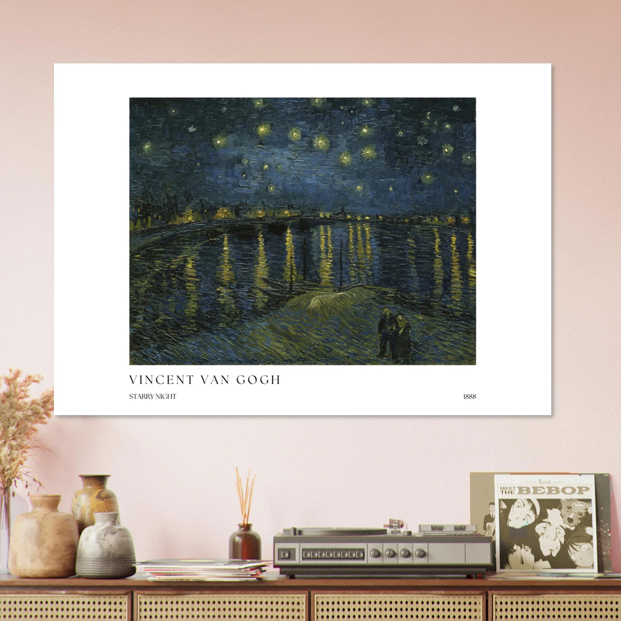 Starry Night Poster - Calda Design Studio