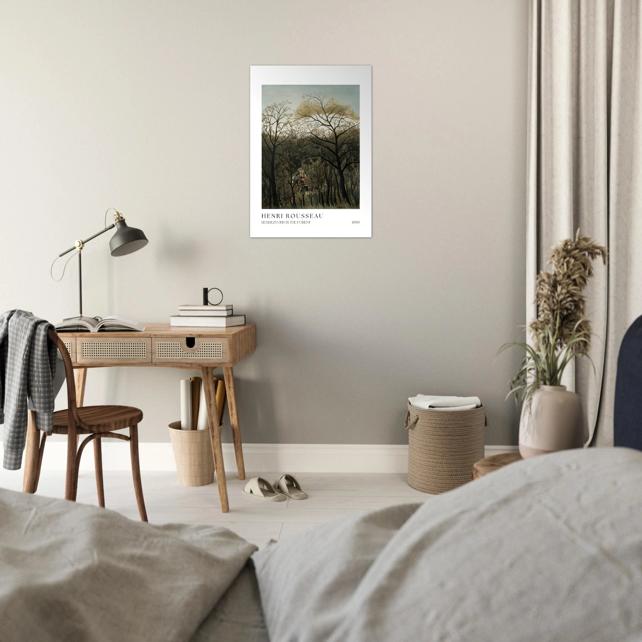 Rendezvous in the forest Poster - Calda Design Studio