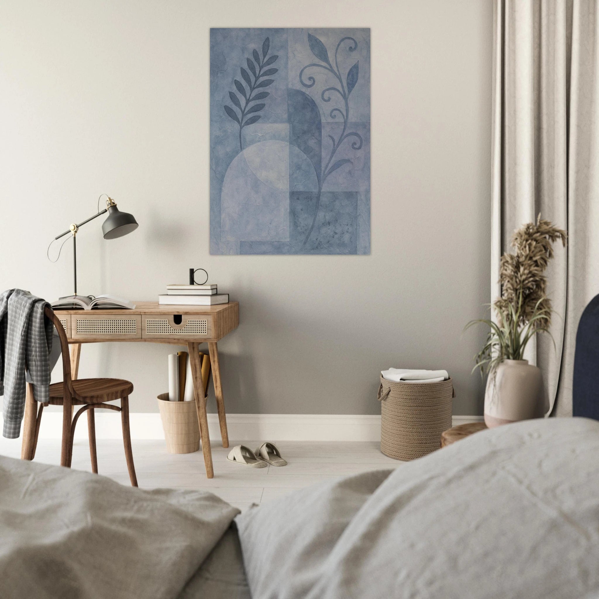 Morning blue Poster - Calda Design Studio