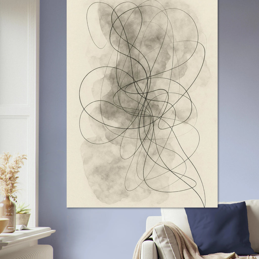 Chaotic thoughts Poster - Calda Design Studio