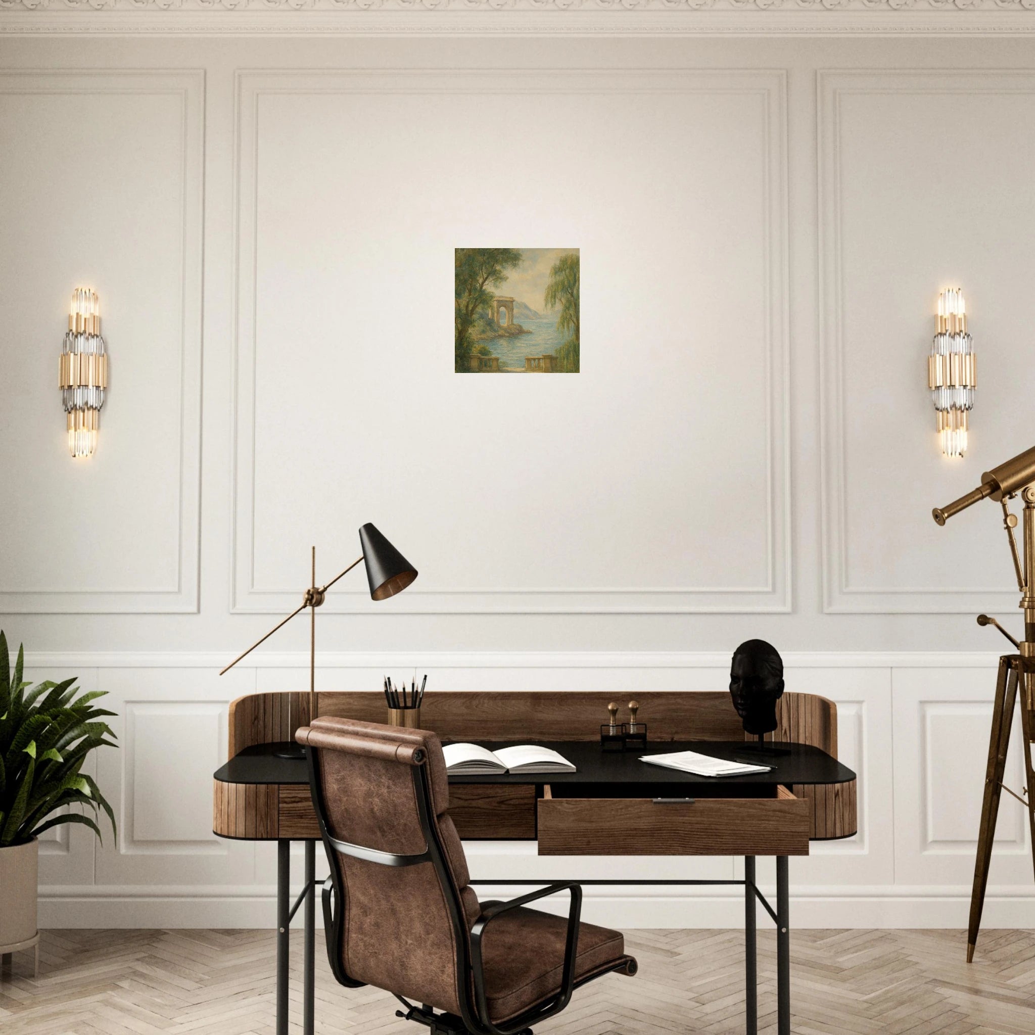 Costal Archway and Serenity Poster - Calda Design Studio