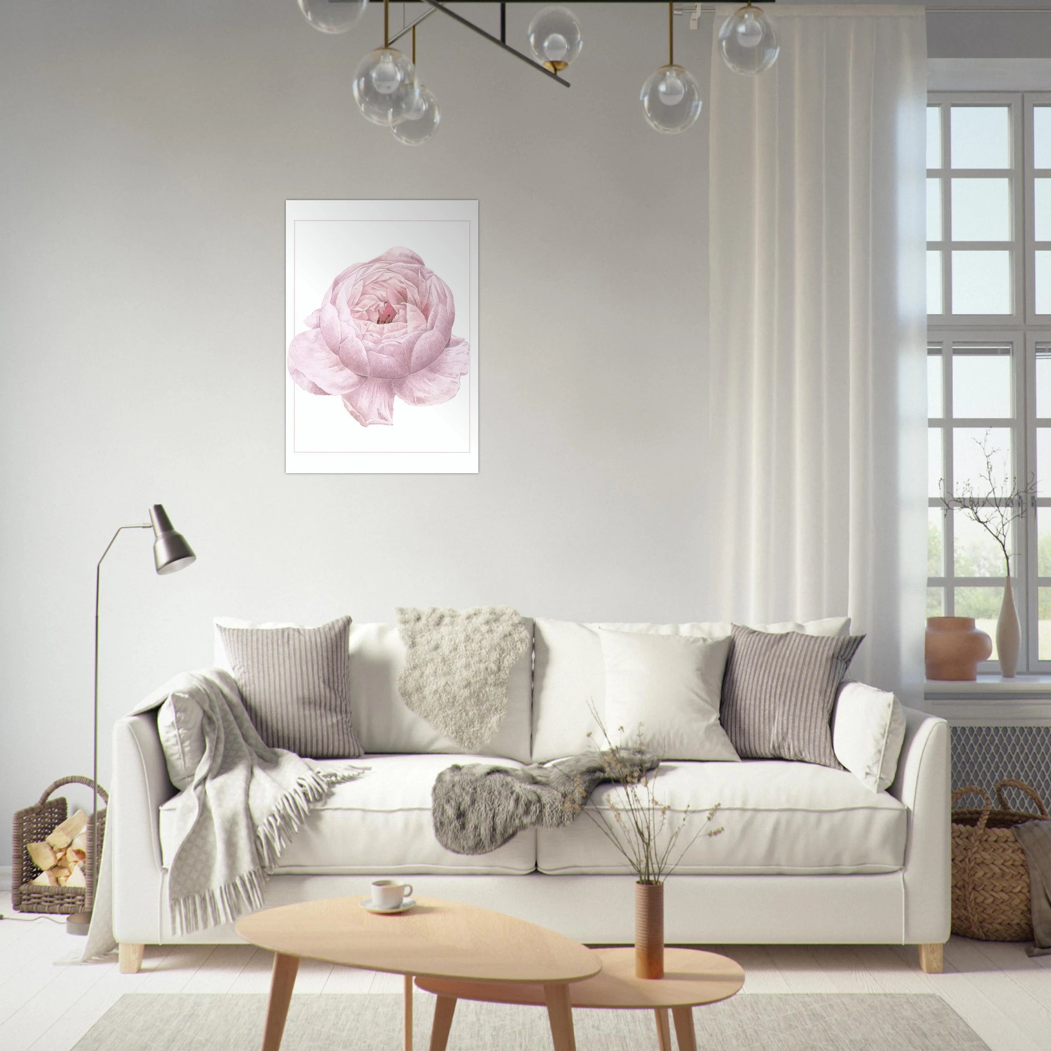 Rose Flower Poster - Calda Design Studio