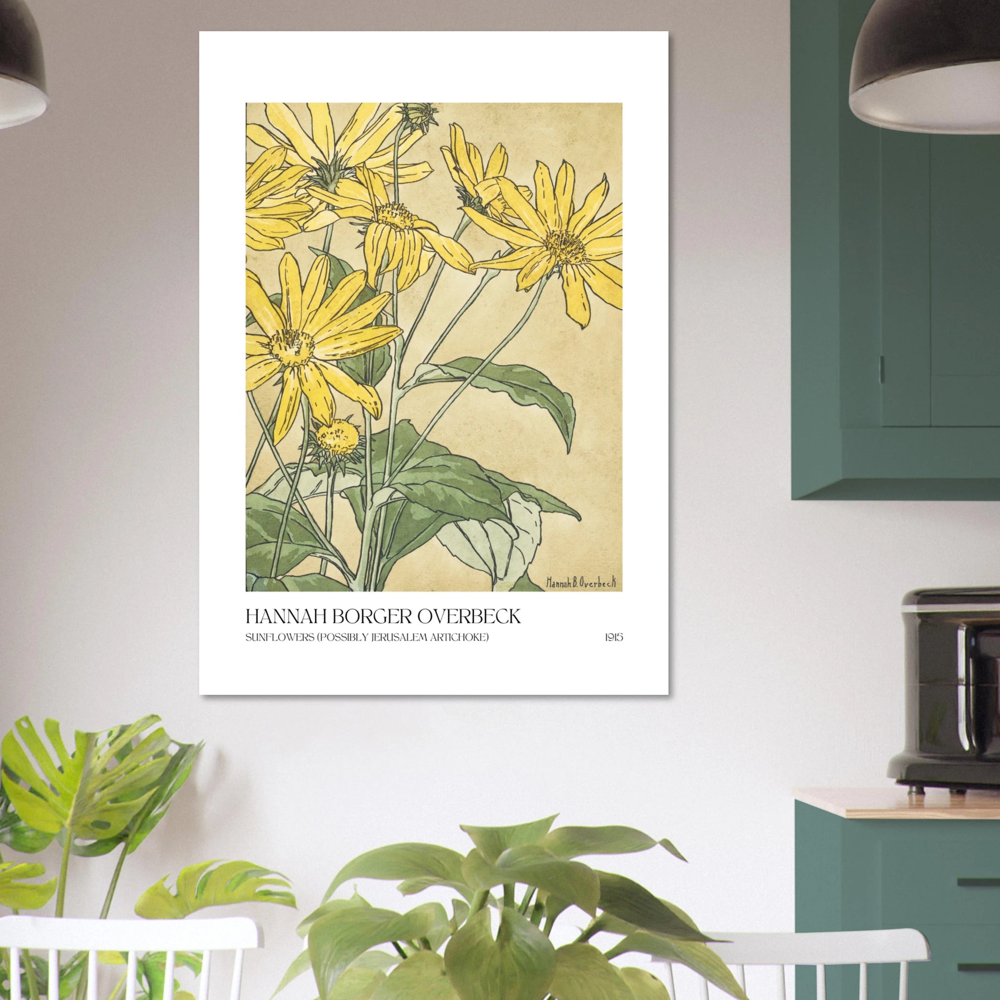 Sunflowers Poster - Calda Design Studio