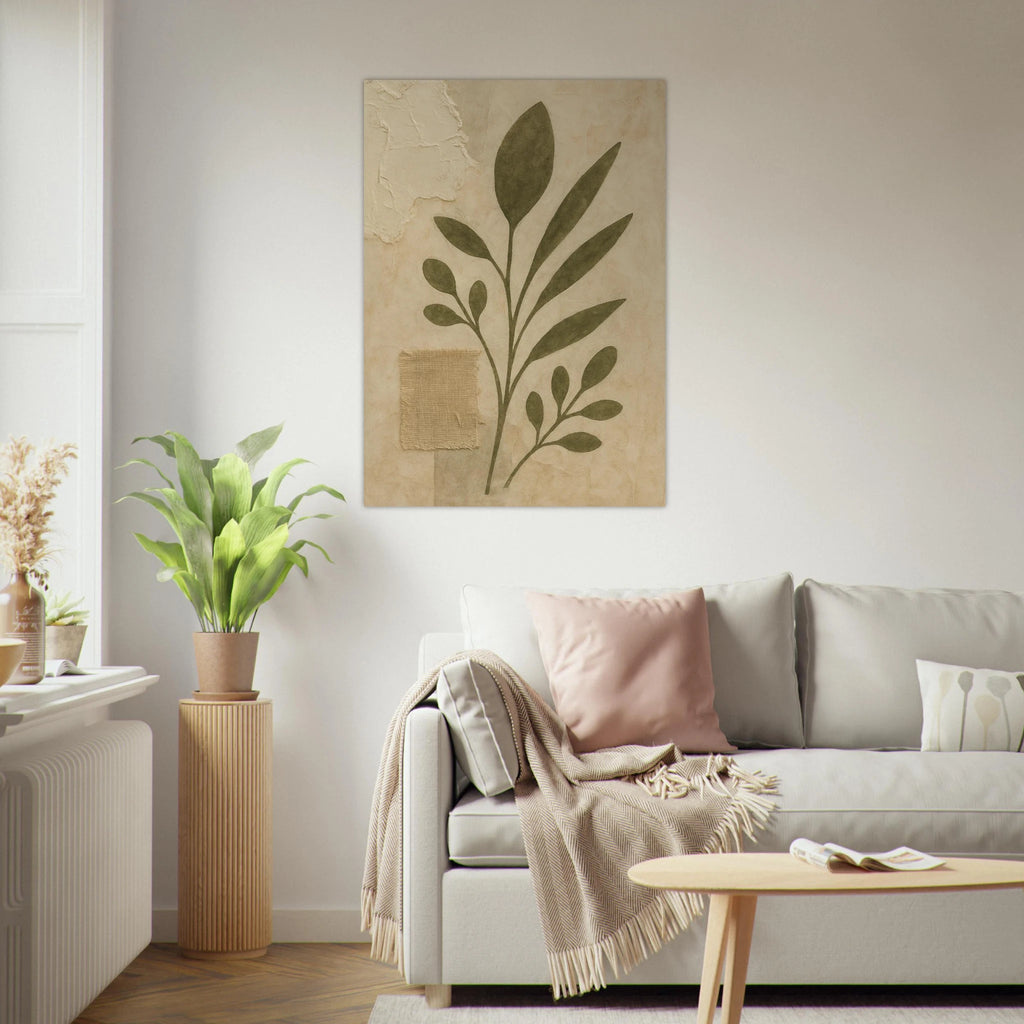 Green leaf Poster - Calda Design Studio