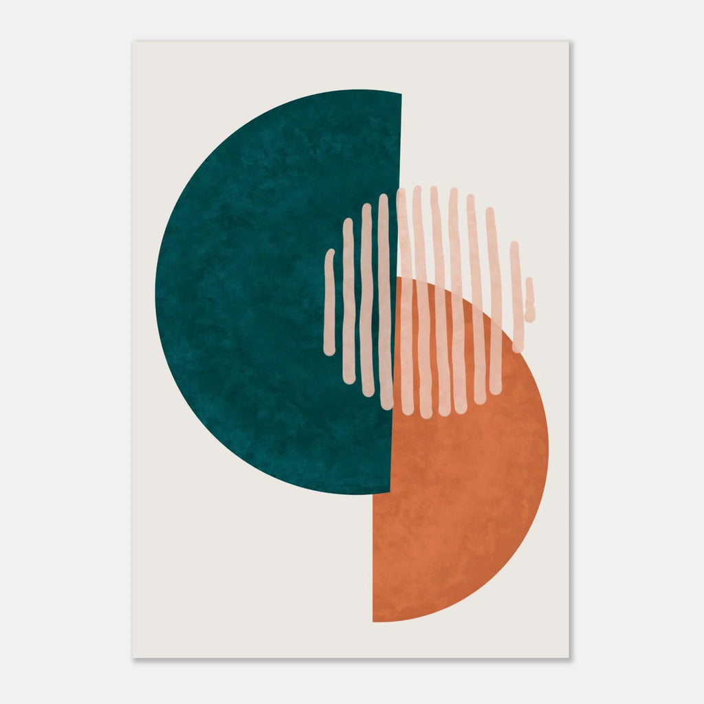 Half Cups Poster - Calda Design Studio
