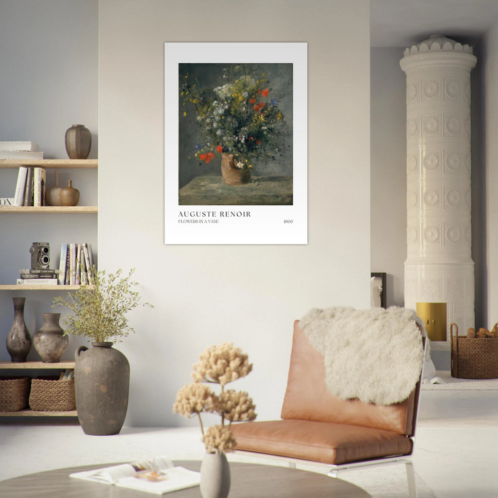 Flower in a vase Poster - Calda Design Studio