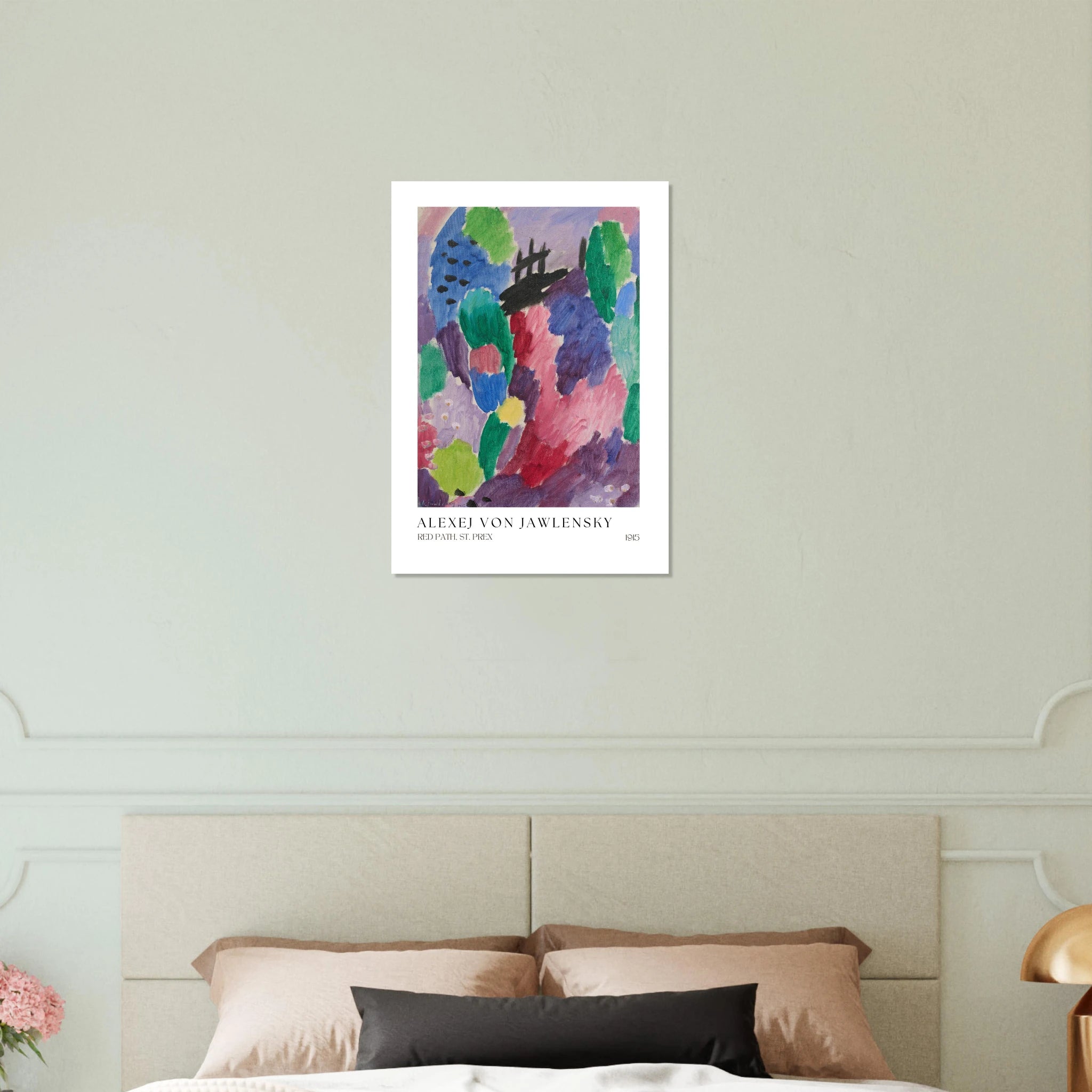 Red path, st. prex Poster - Calda Design Studio