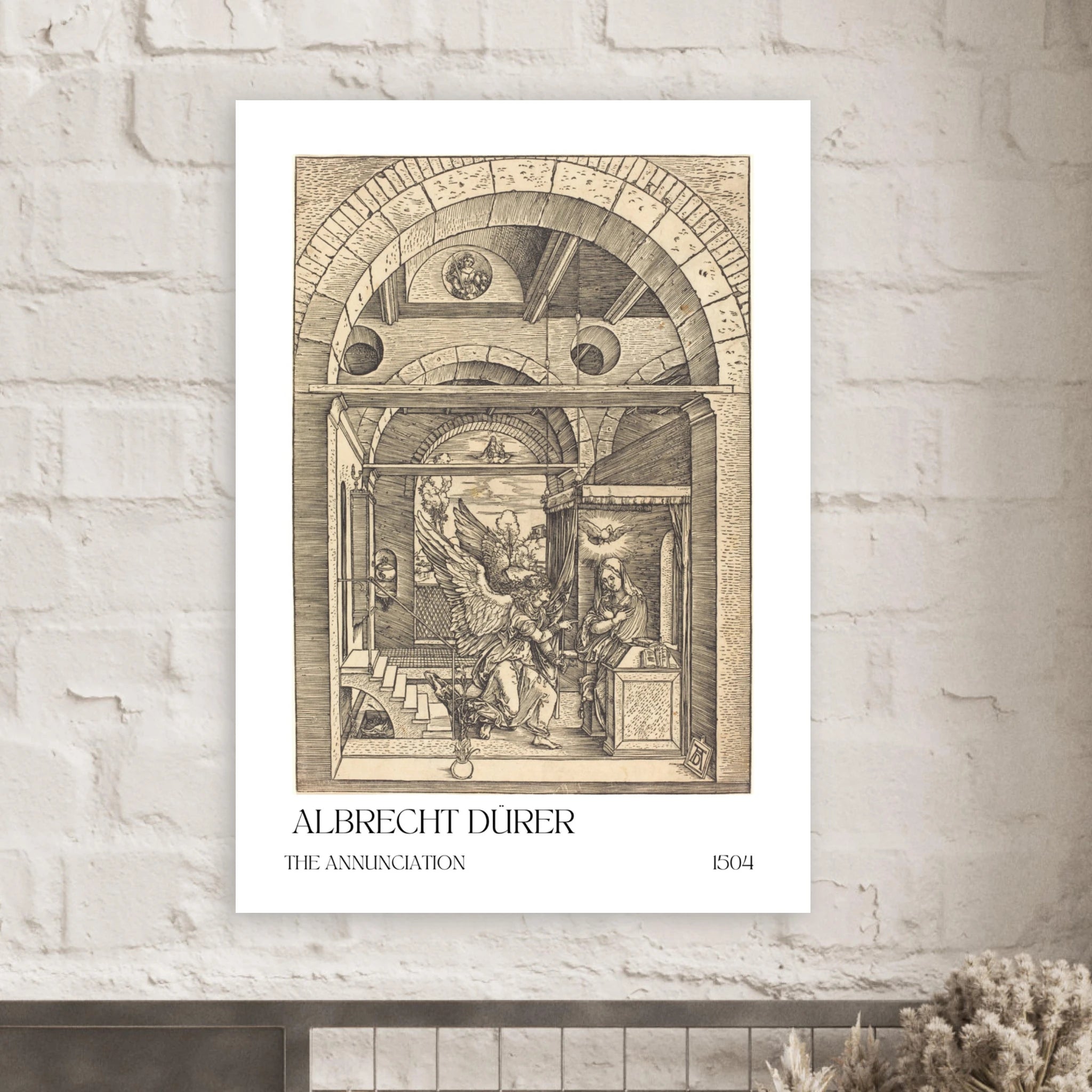The Annunciation Poster - Calda Design Studio
