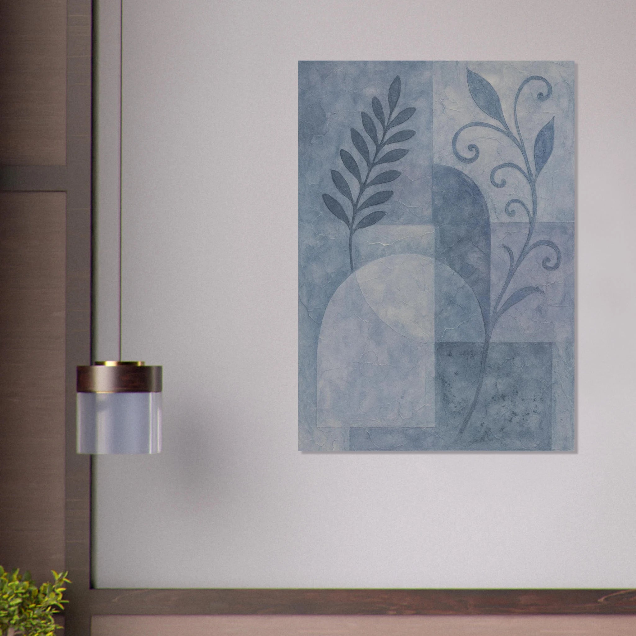 Morning blue Poster - Calda Design Studio