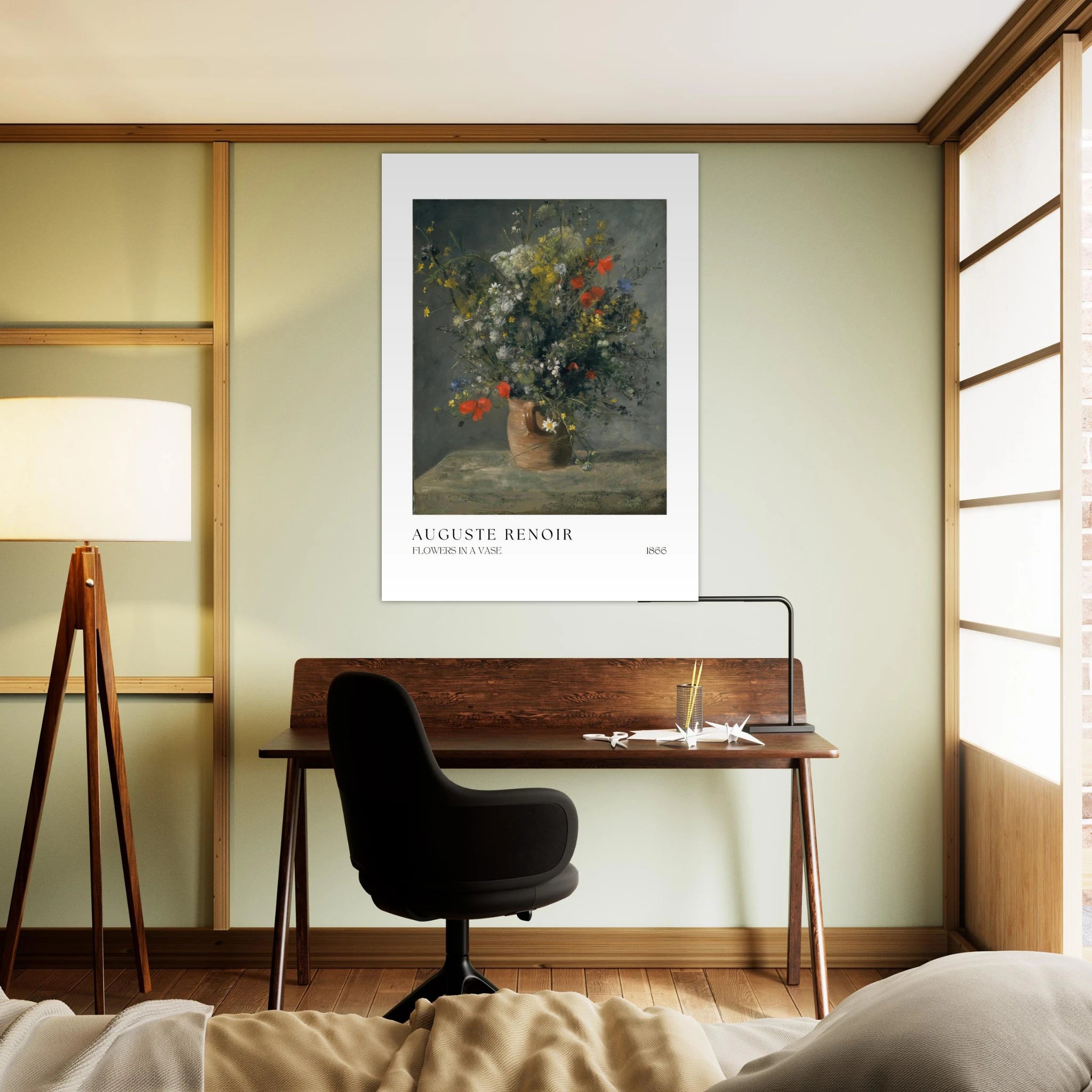 Flower in a vase Poster - Calda Design Studio