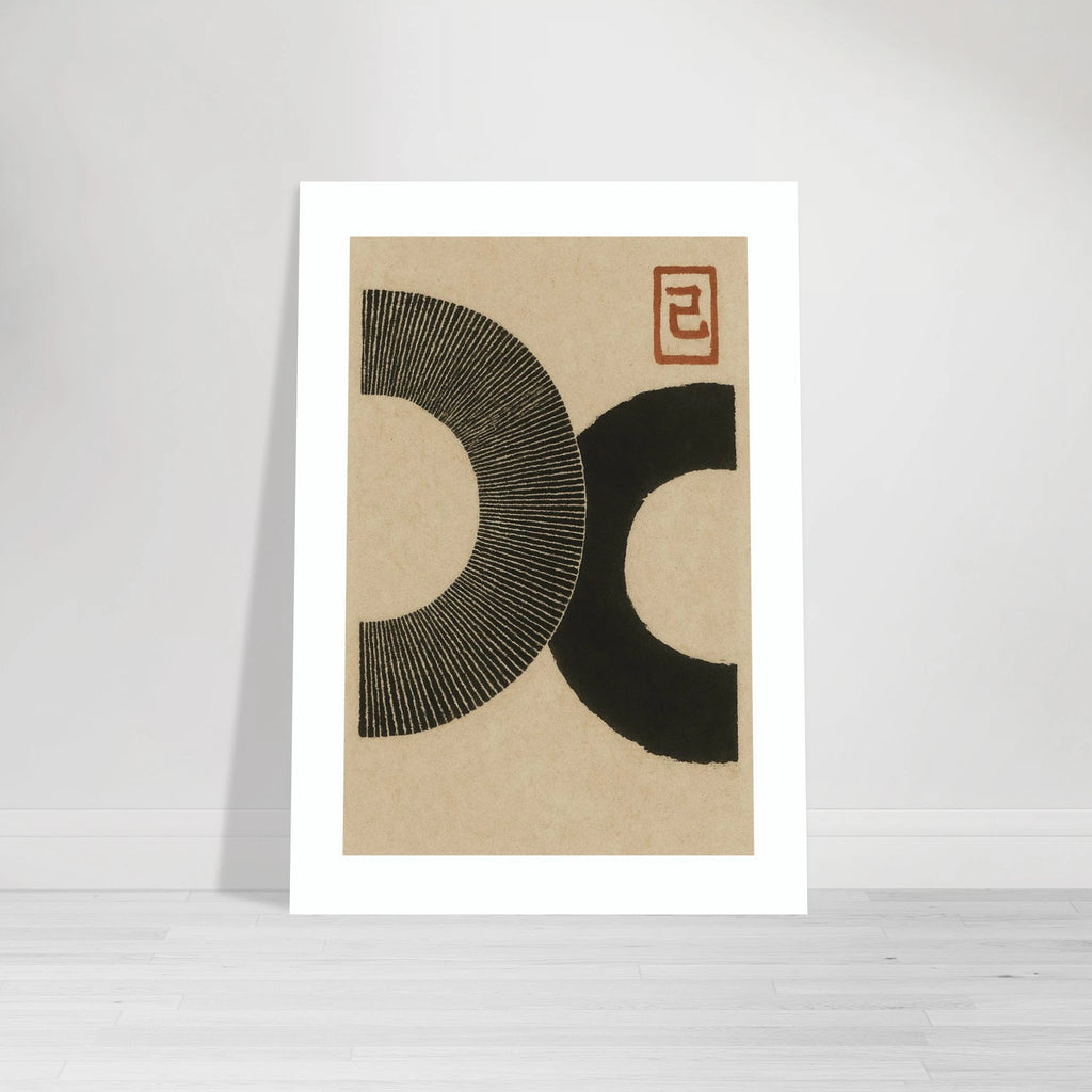 Black Circles Poster - Calda Design Studio