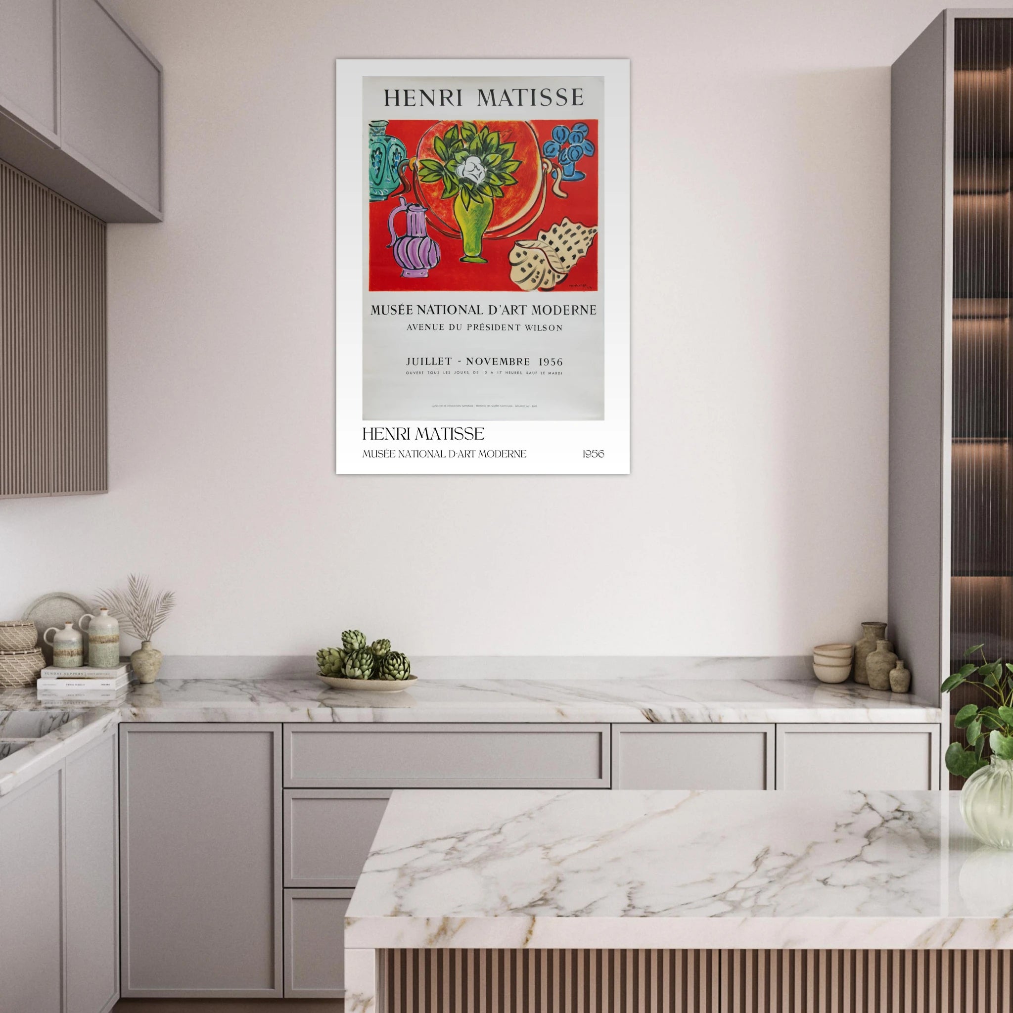 Musée National D´Art Moderne Poster - Calda Design Studio