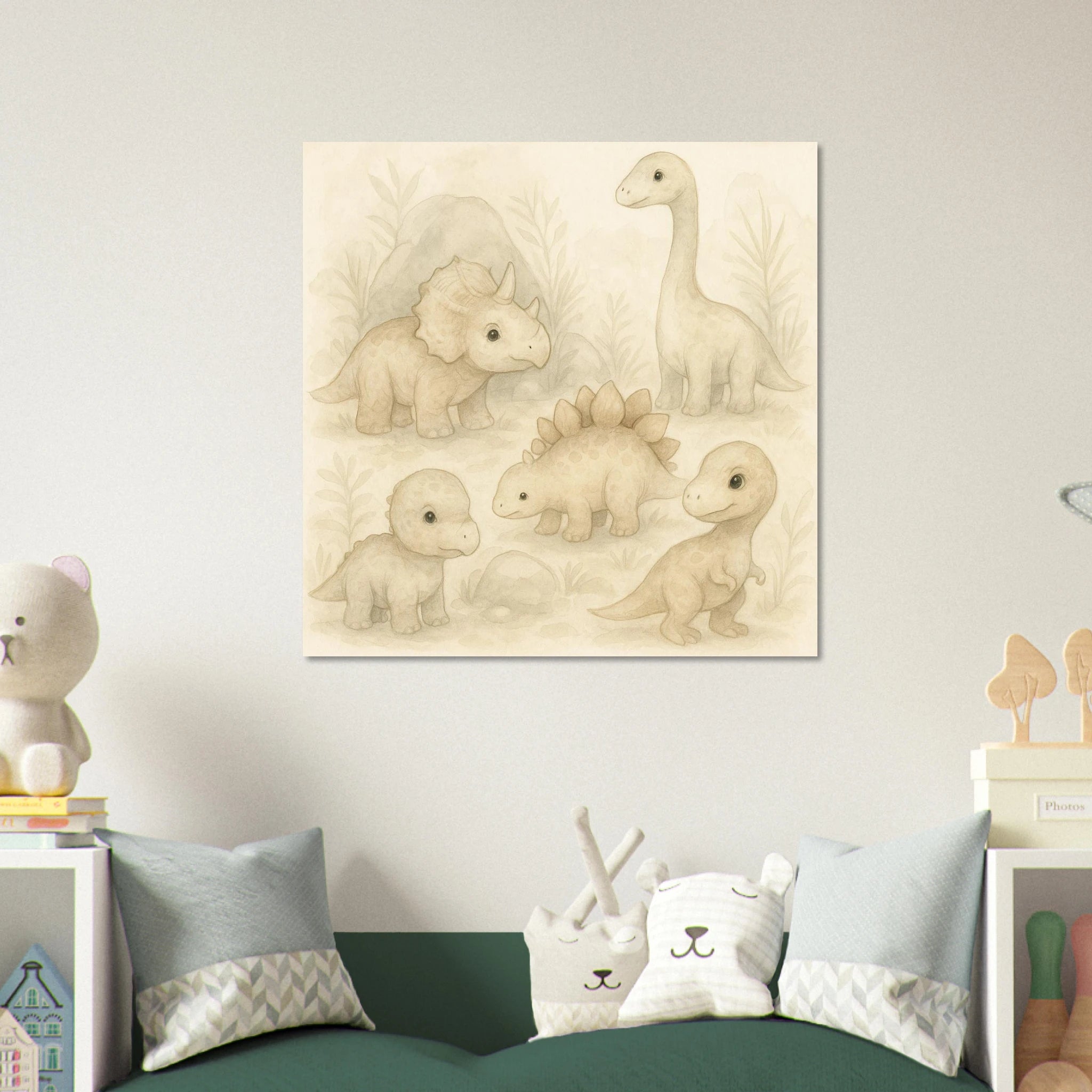 Dinosaur Friends Poster - Calda Design Studio