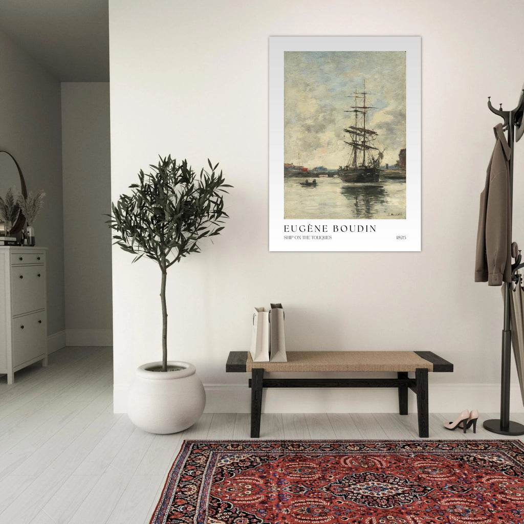 Ship on the touques Poster - Calda Design Studio