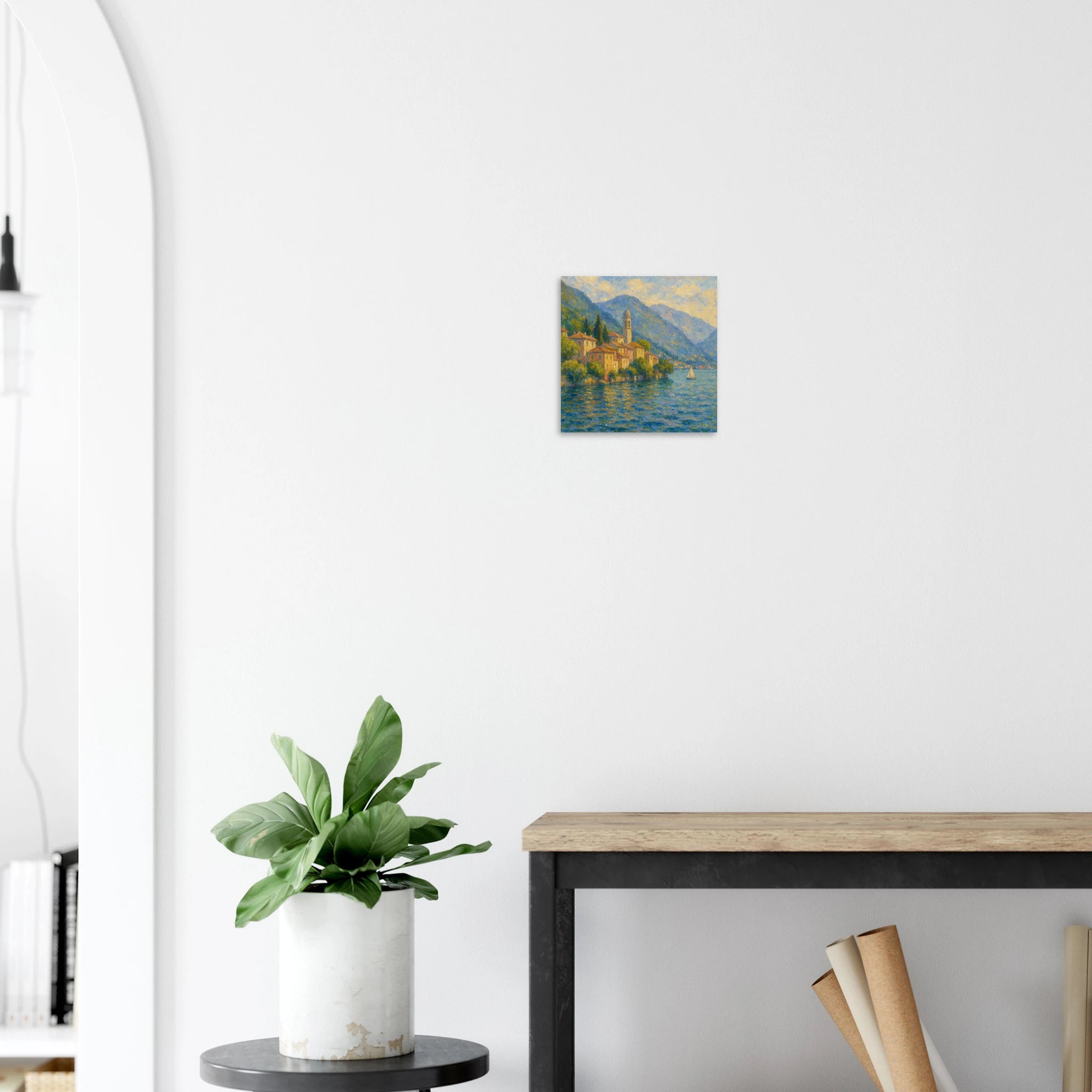 Lakeside Village Poster - Calda Design Studio