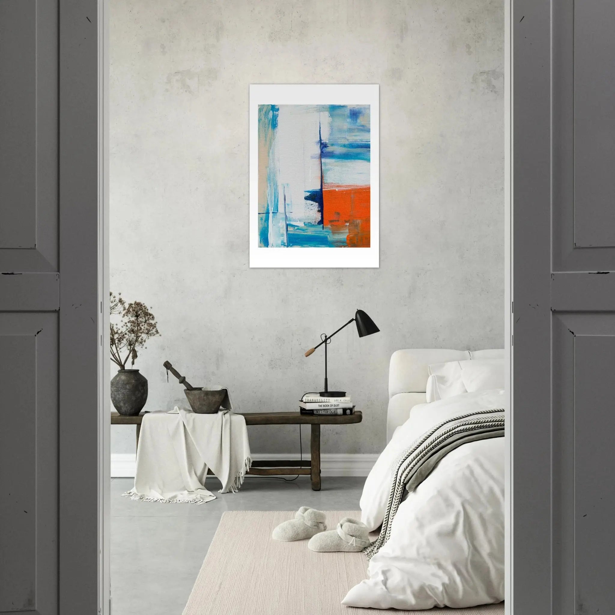 Abstract Sailing Poster Premium Semi-Glossy Paper Poster - Calda Design Studio