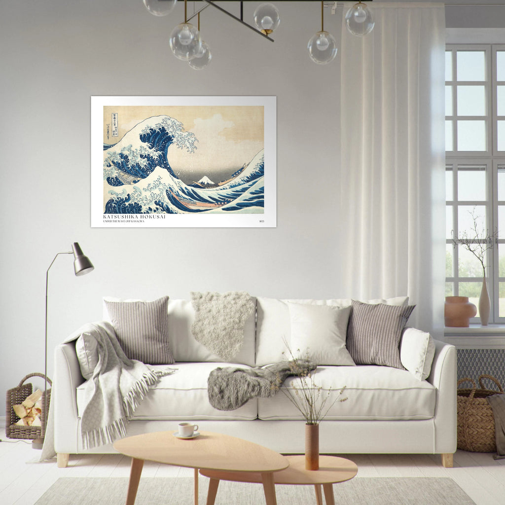 Under the wave Poster - Calda Design Studio