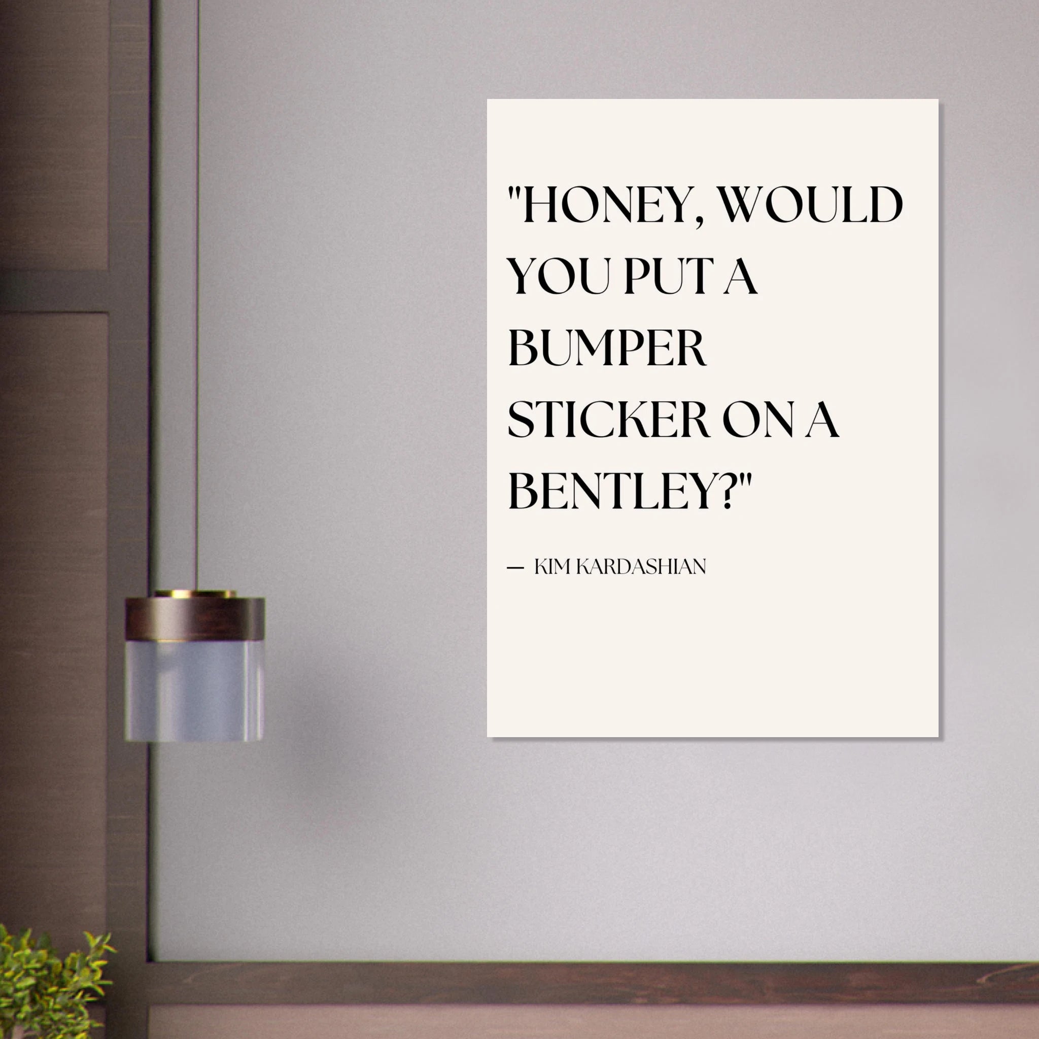 Bumper Poster - Calda Design Studio