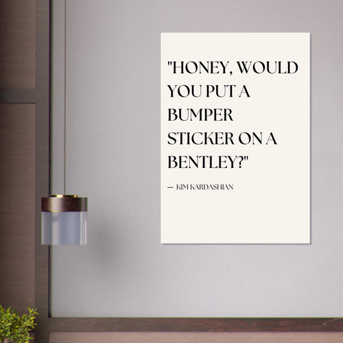 Bumper Poster - Calda Design Studio