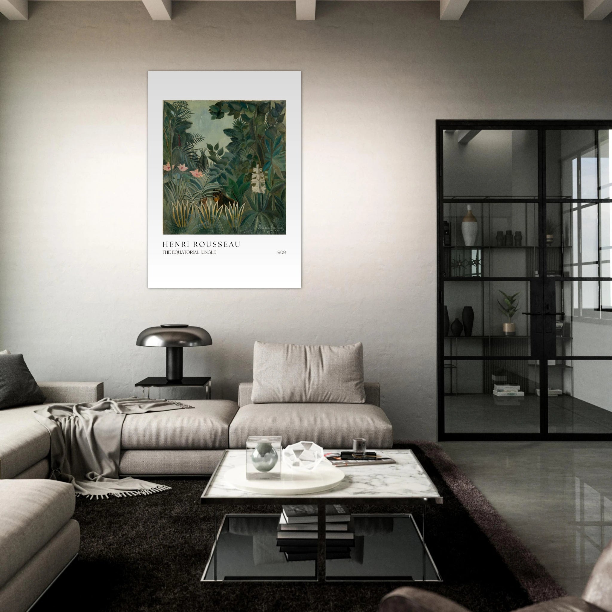 The equatorial jungle Poster - Calda Design Studio