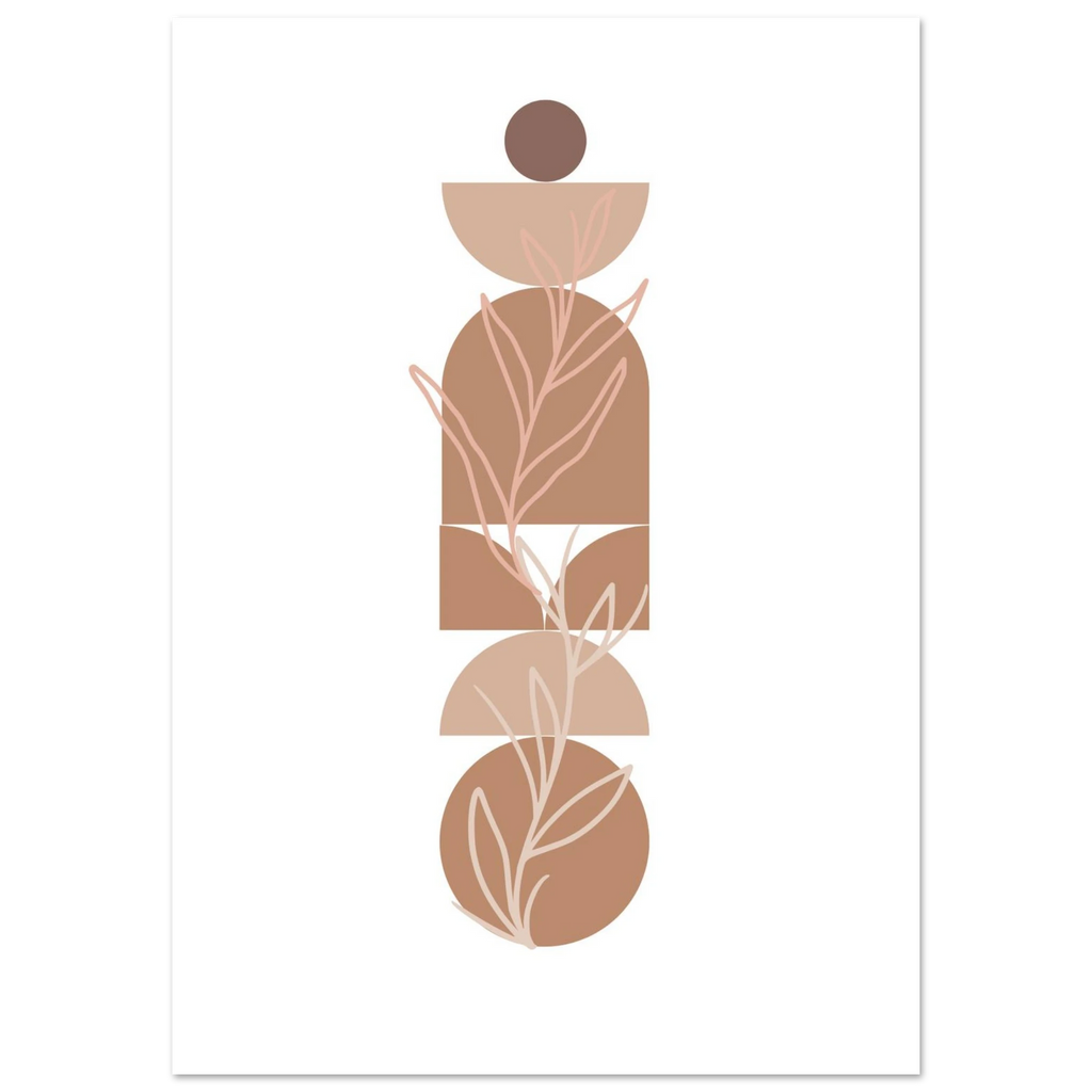 Floral Cuts Poster - Calda Design Studio