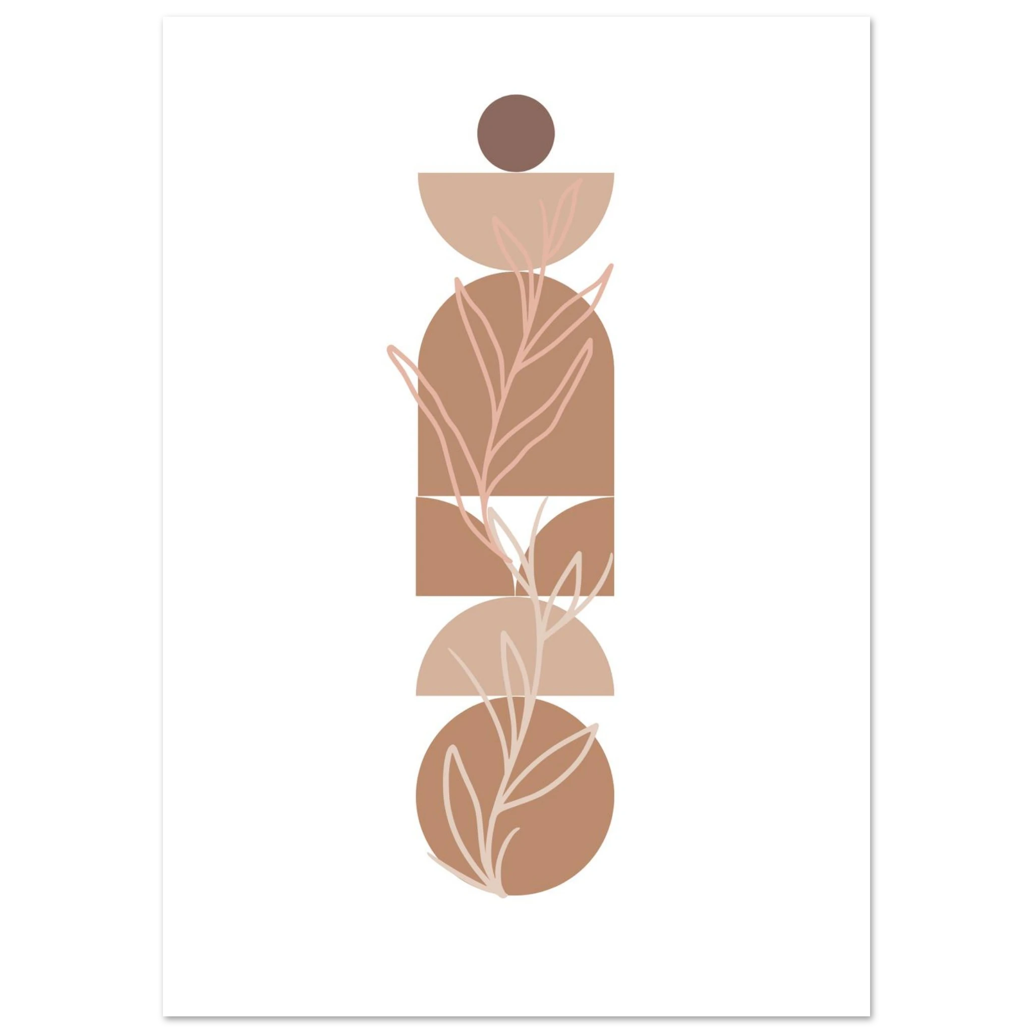 Floral Cuts Poster - Calda Design Studio