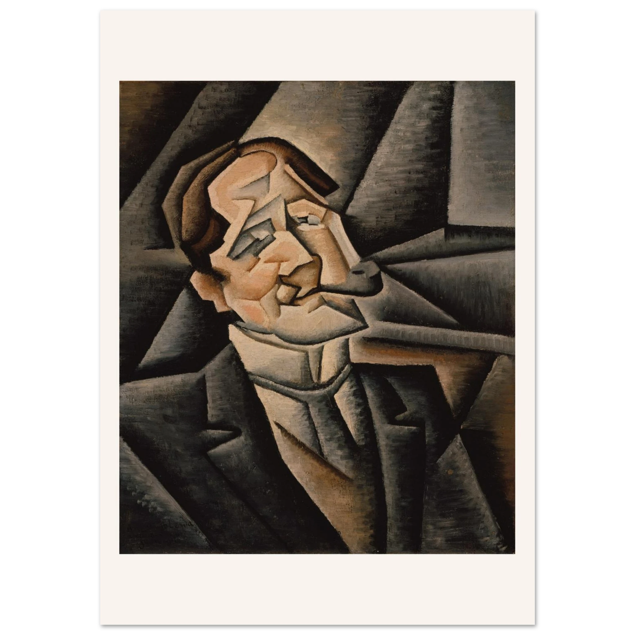 Man with Pipe Poster - Calda Design Studio
