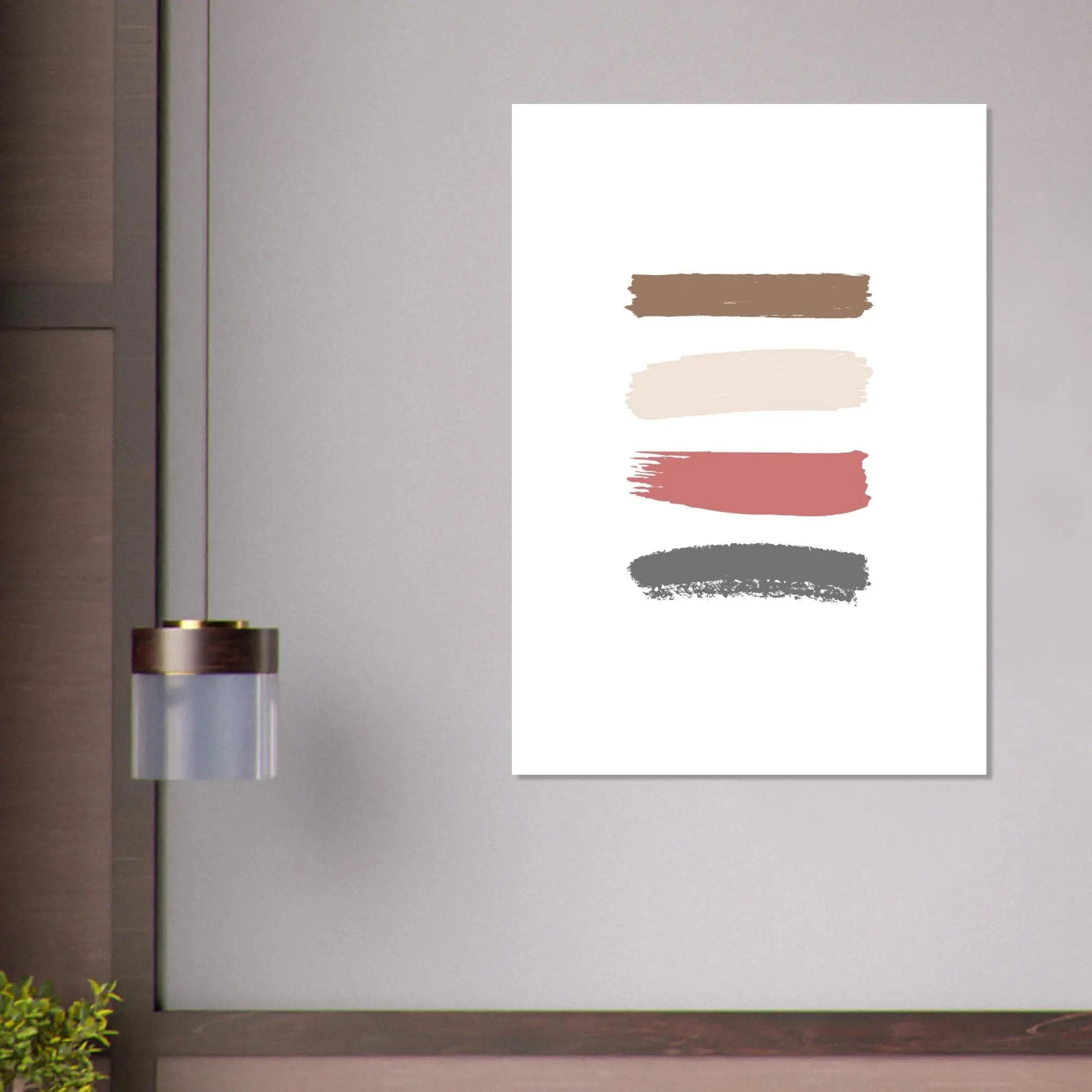 Abstract Lines Poster - Calda Design Studio