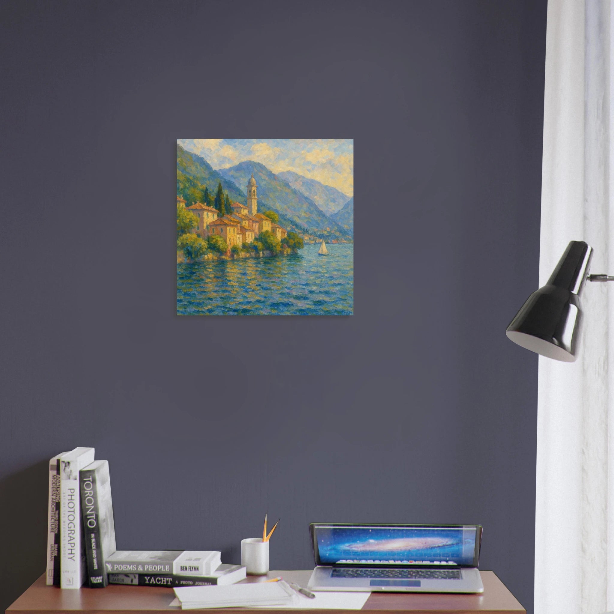 Lakeside Village Poster - Calda Design Studio