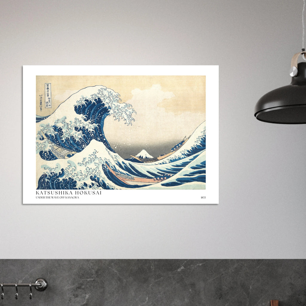 Under the wave Poster - Calda Design Studio