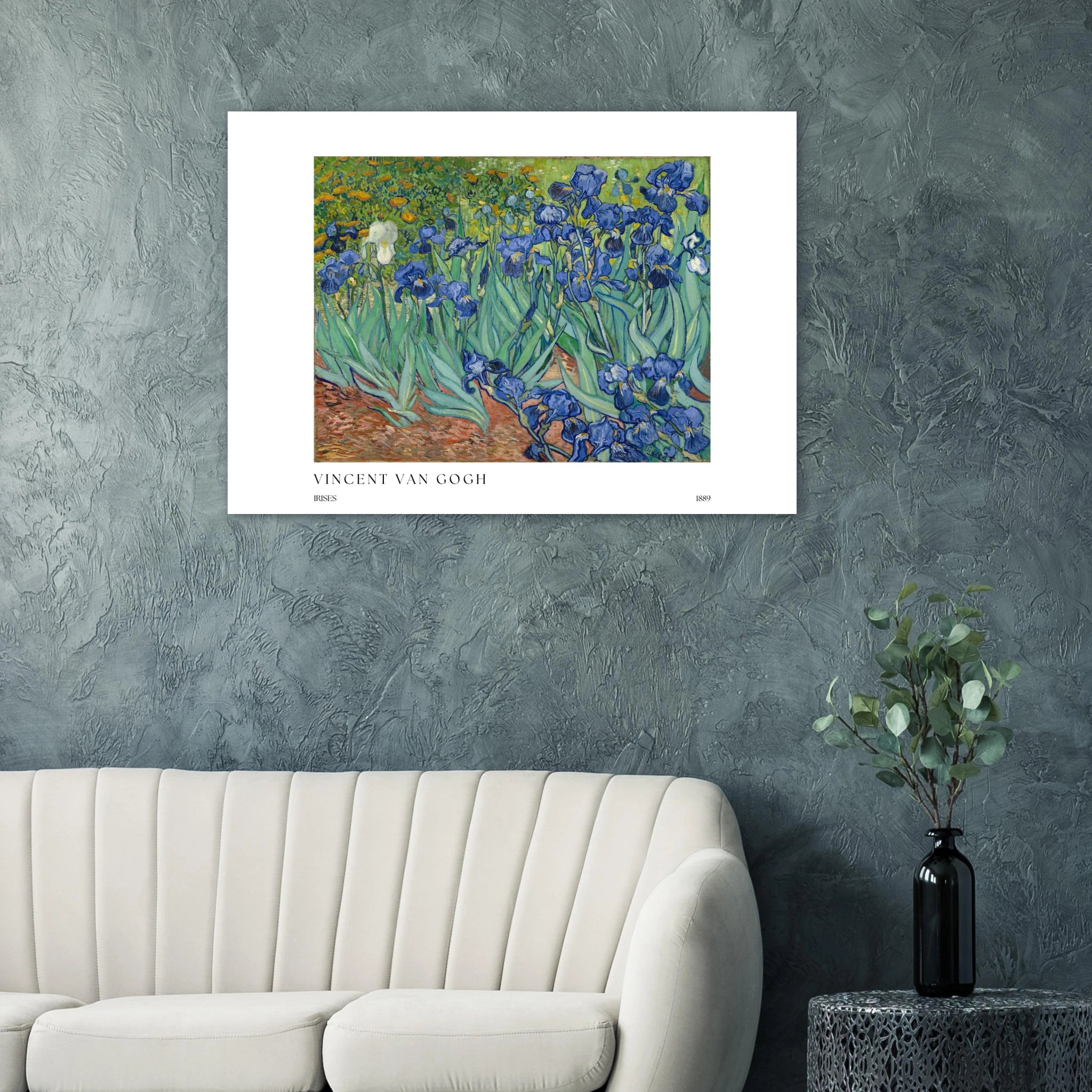 Irises Poster - Calda Design Studio