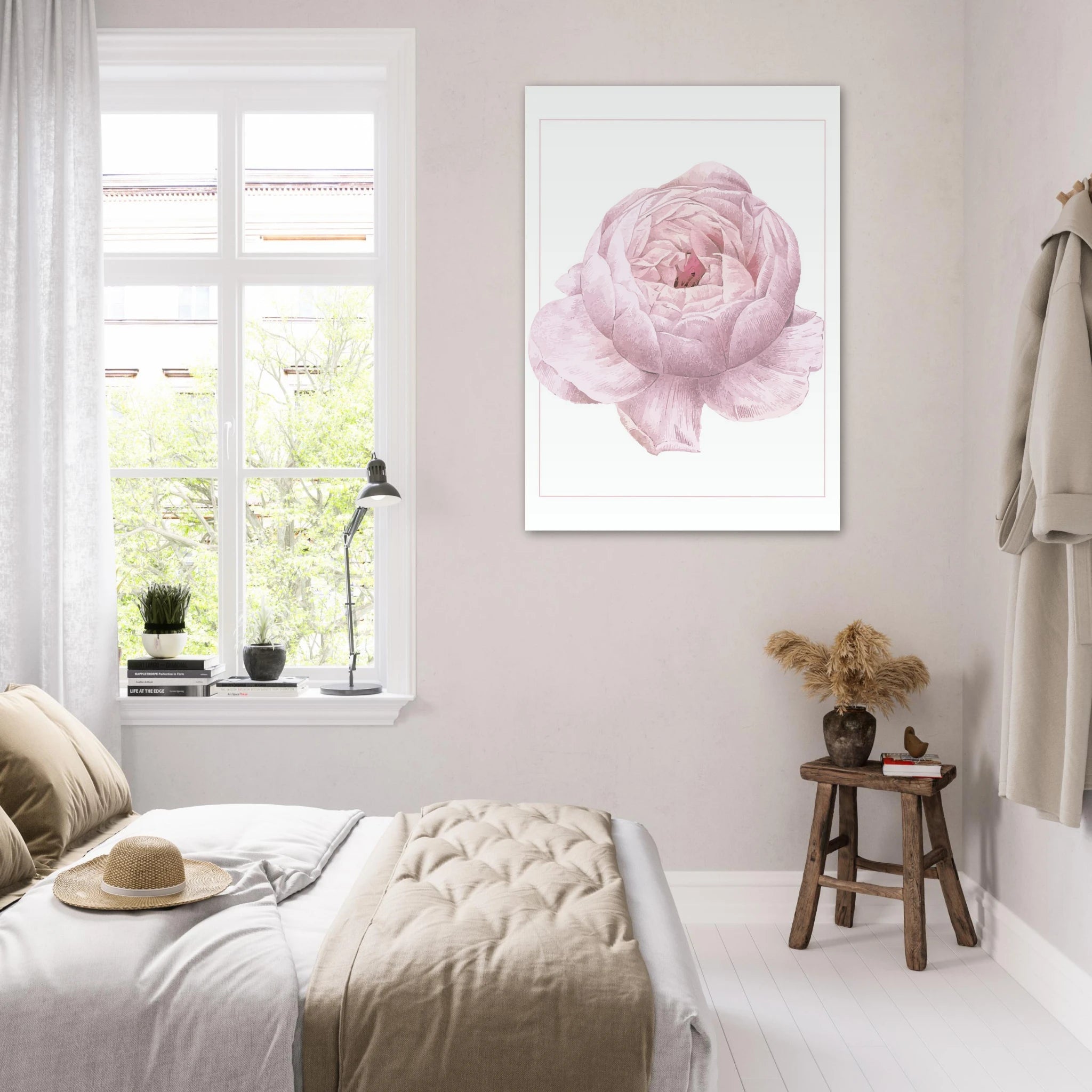 Rose Flower Poster - Calda Design Studio
