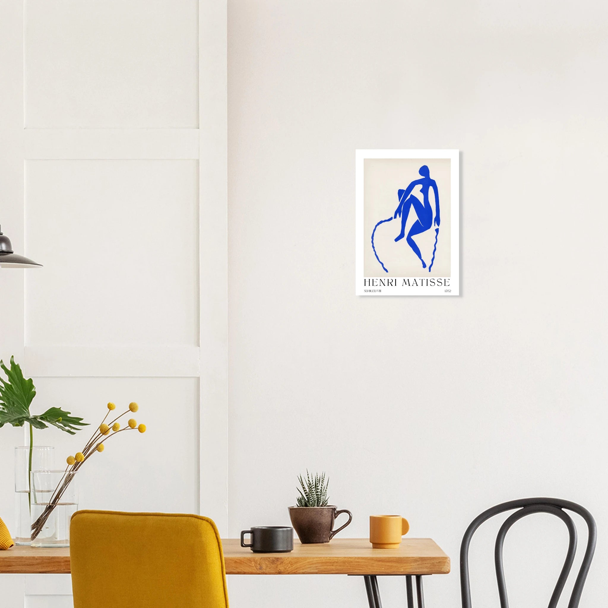 Nu bleu VIII Poster - Calda Design Studio