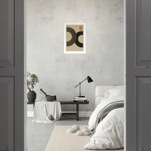 Black Circles Poster - Calda Design Studio
