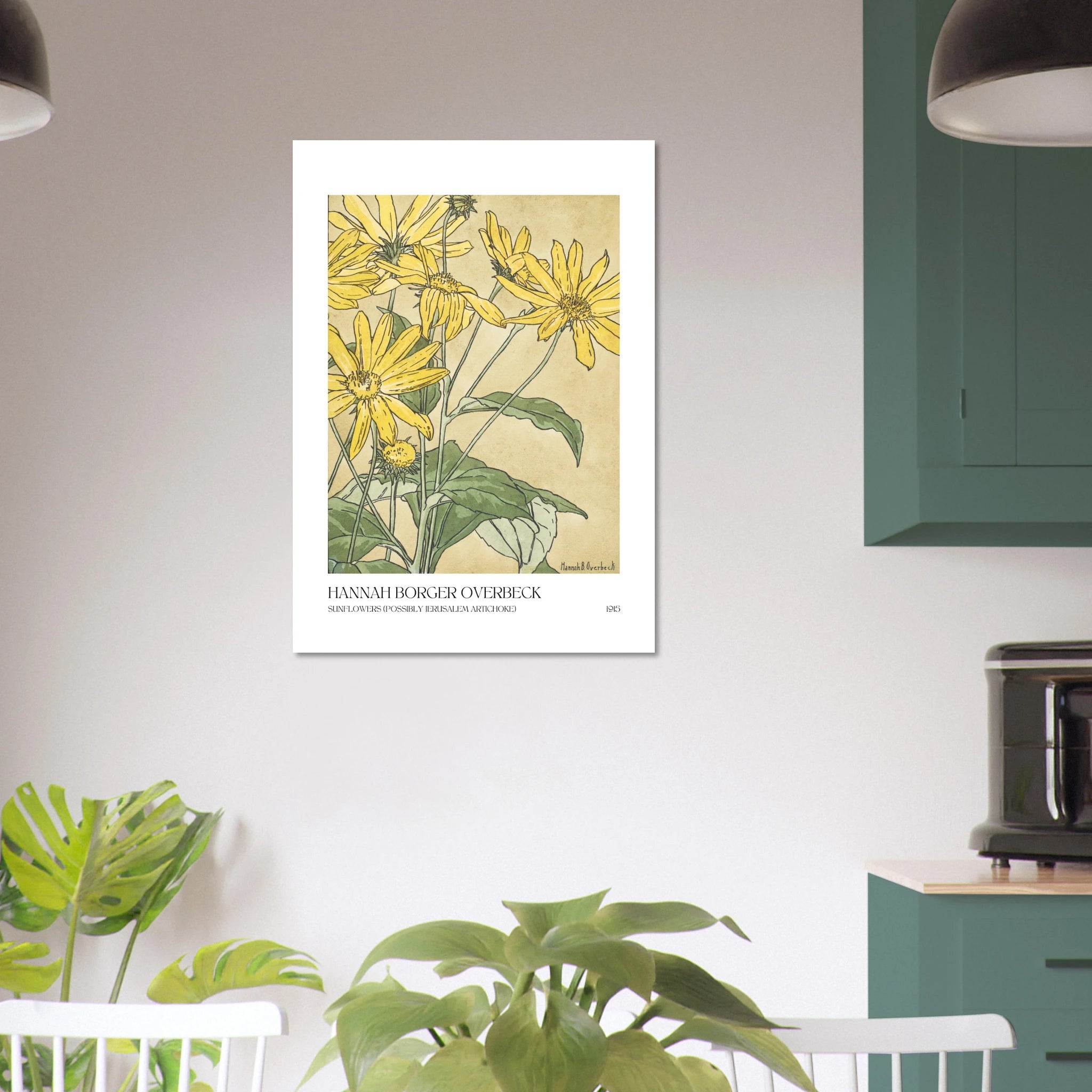 Sunflowers Poster - Calda Design Studio