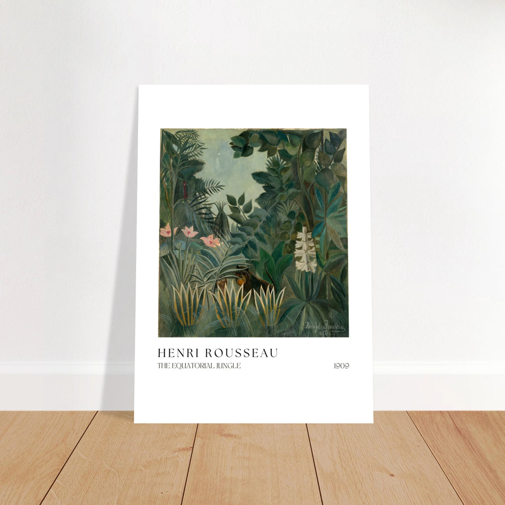 The equatorial jungle Poster - Calda Design Studio