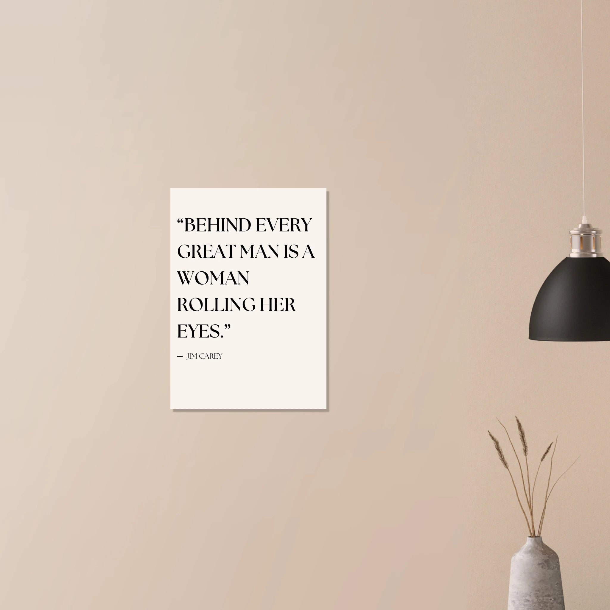 Great Man Poster - Calda Design Studio