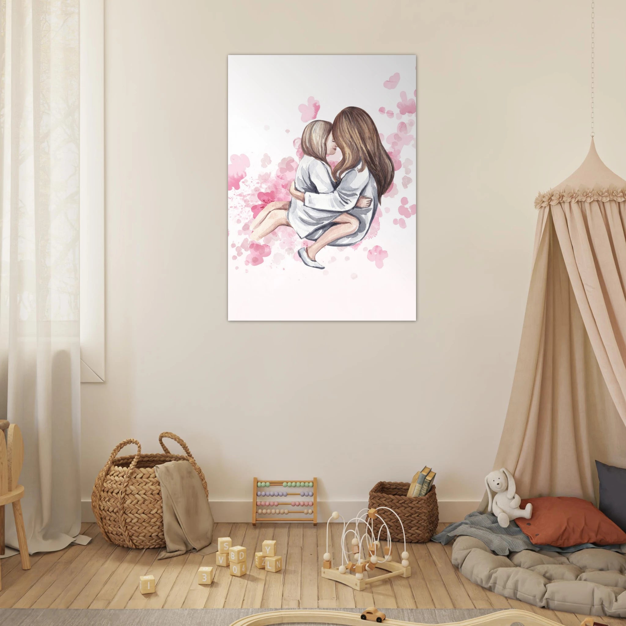 In love, Mom Poster - Calda Design Studio