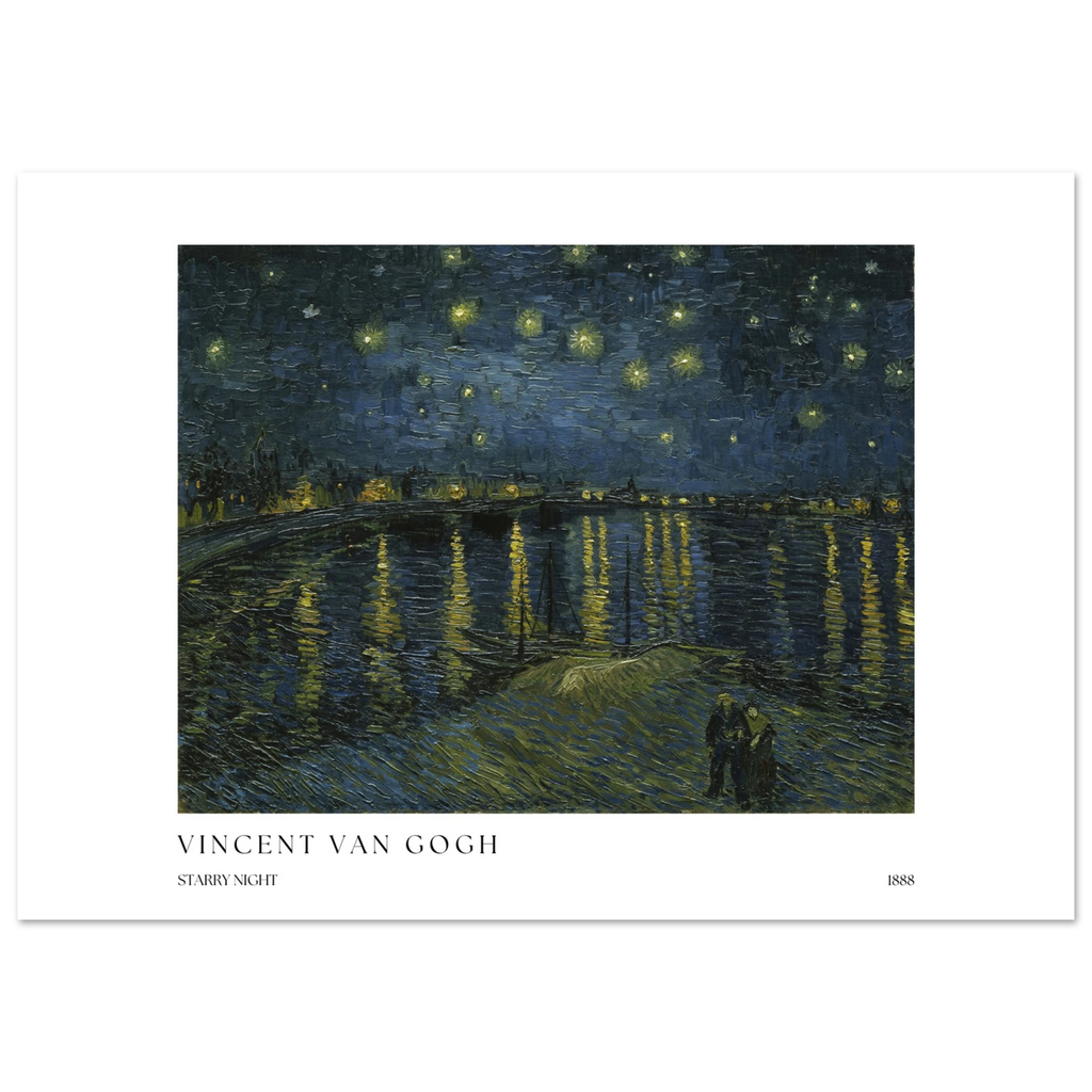 Starry Night Poster - Calda Design Studio