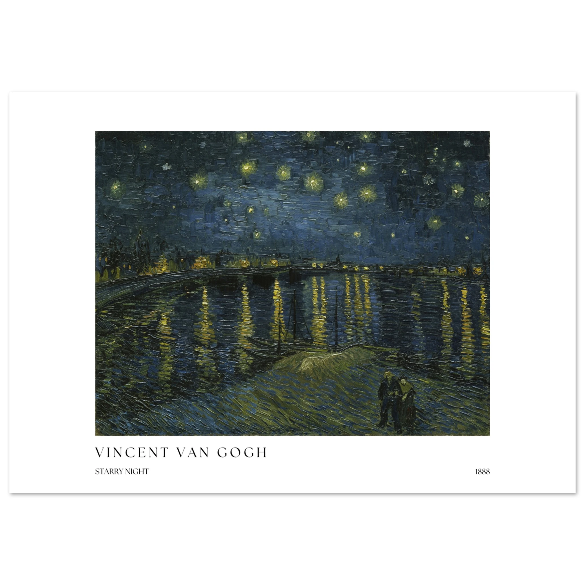 Starry Night Poster - Calda Design Studio