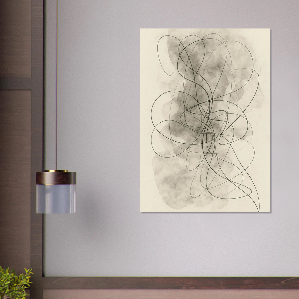 Chaotic thoughts Poster - Calda Design Studio
