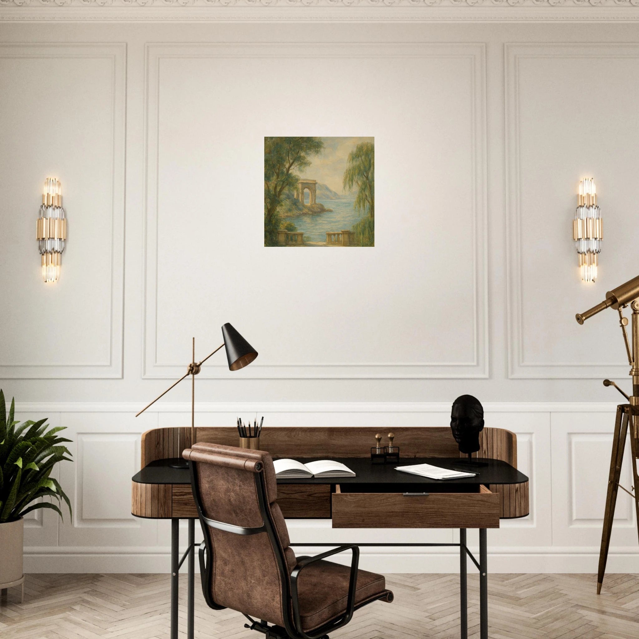 Costal Archway and Serenity Poster - Calda Design Studio