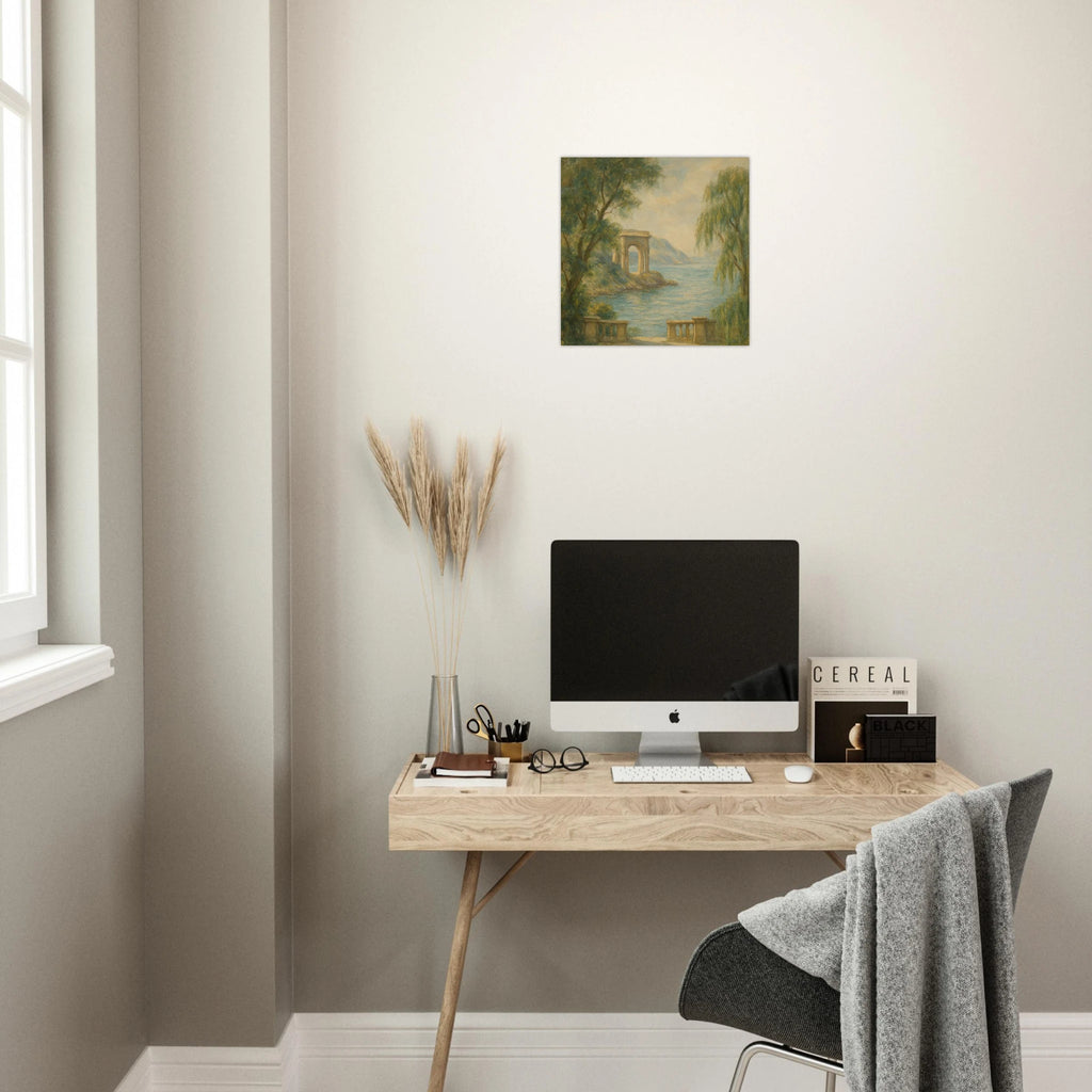 Costal Archway and Serenity Poster - Calda Design Studio