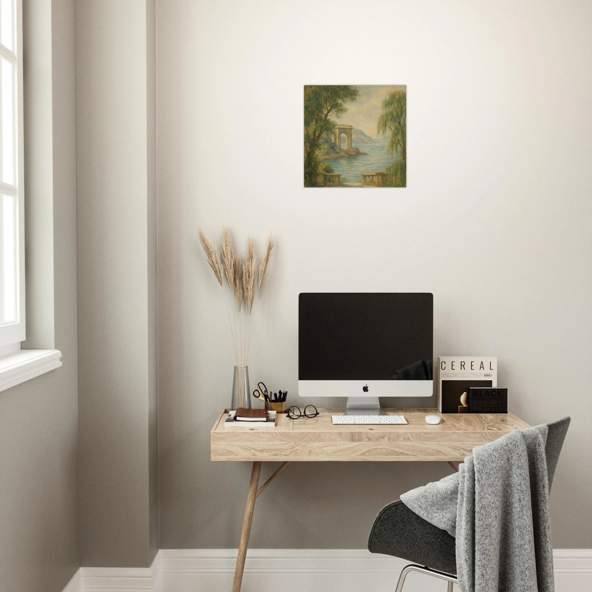 Costal Archway and Serenity Poster - Calda Design Studio