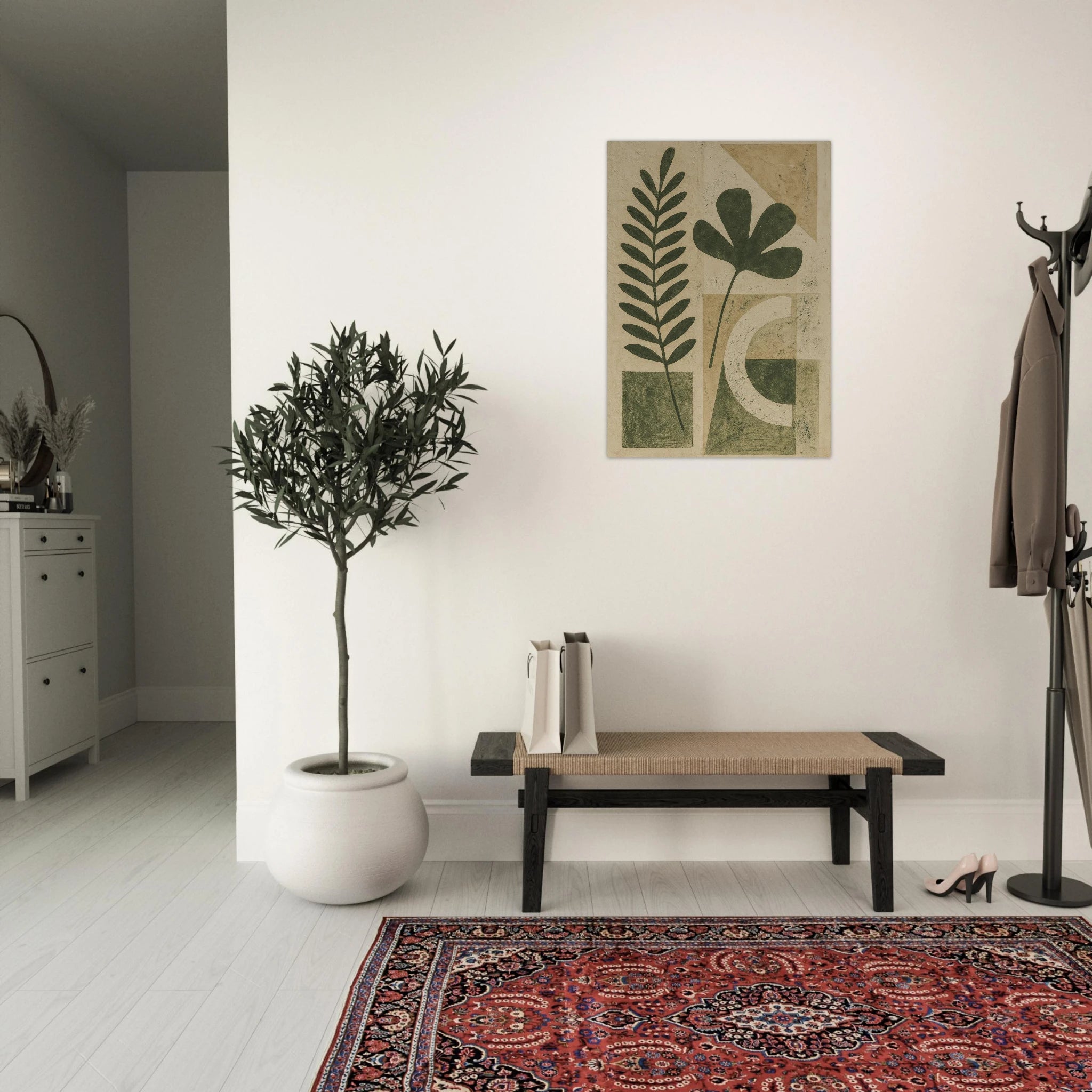 Green harmony Poster - Calda Design Studio