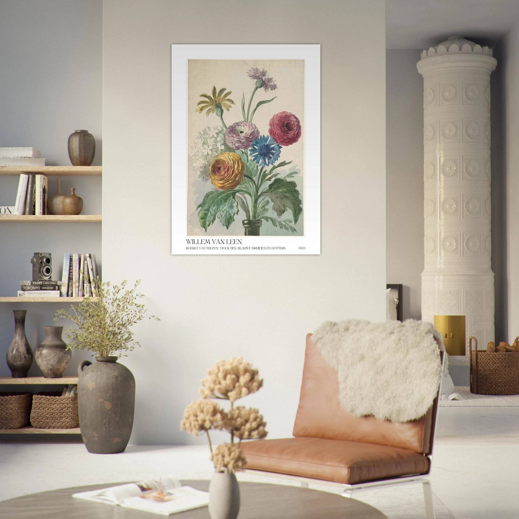 Boeket van Tulpen Poster - Calda Design Studio