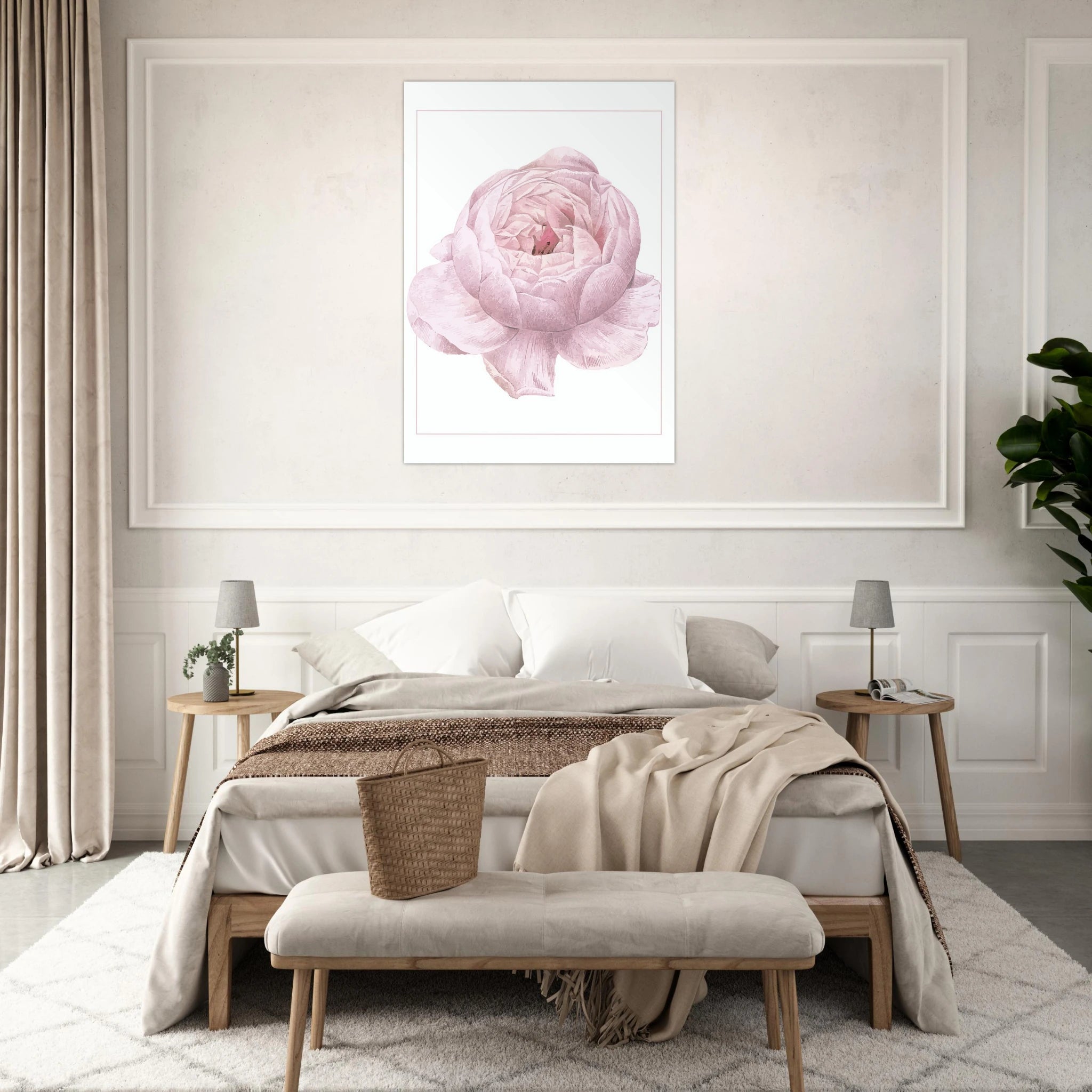 Rose Flower Poster - Calda Design Studio